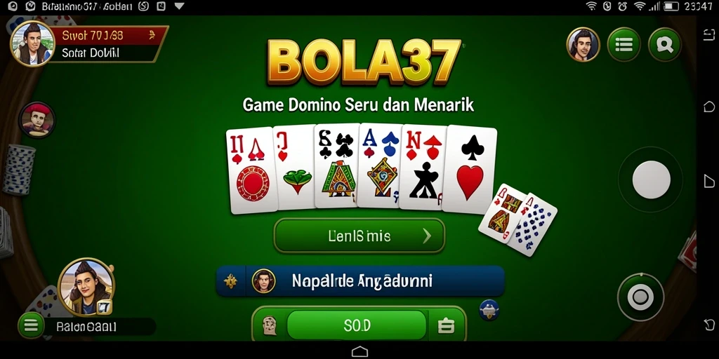Screenshot gameplay BOLA37 yang menunjukkan keseruan permainan Domino.