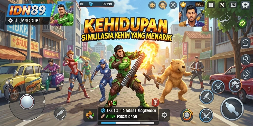 Tampilan gameplay <strong>IDN89</strong> yang menawan dan interaktif.