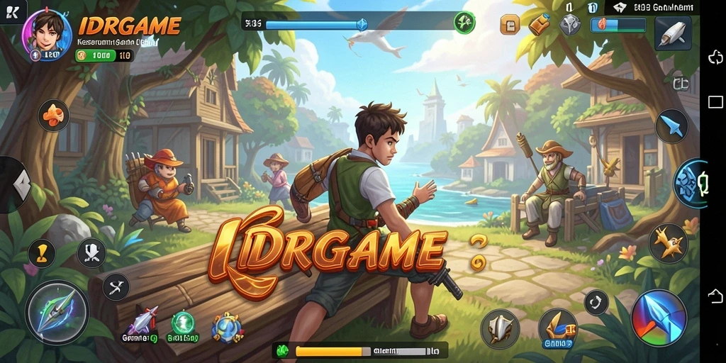 Tampilan gameplay <strong>IDRGAME</strong> yang seru dan mengasyikkan.