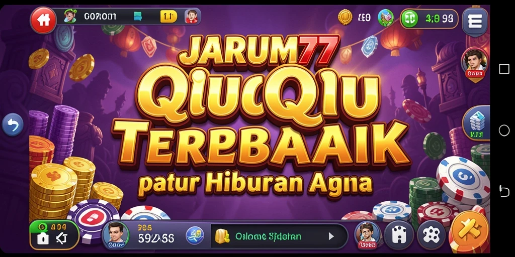 Tangkapan layar gameplay QiuQiu yang mengasyikkan di JARUM77.