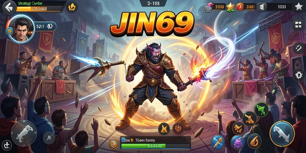 Gameplay seru dan strategi yang mendebarkan di JIN69.