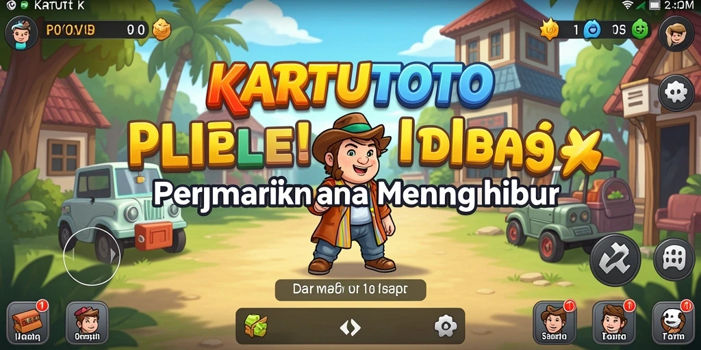 Tampilan gameplay menarik dari KARTUTOTO dengan elemen idle.
