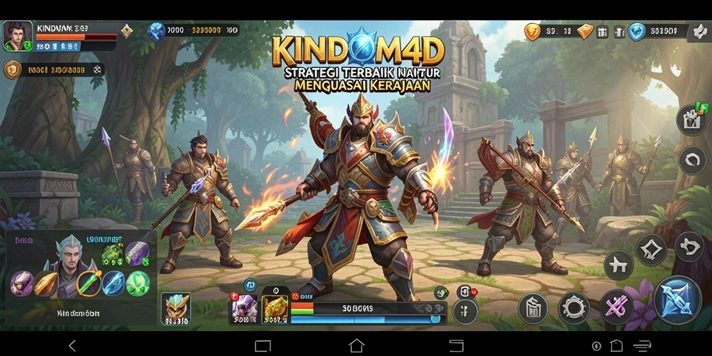 Gameplay memukau di KINDOM4D dengan strategi mendalam.