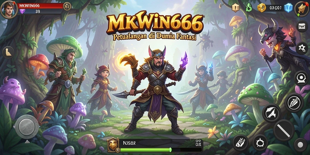 Gameplay <strong>MKWIN666</strong> dengan aksi petualangan yang mendebarkan.