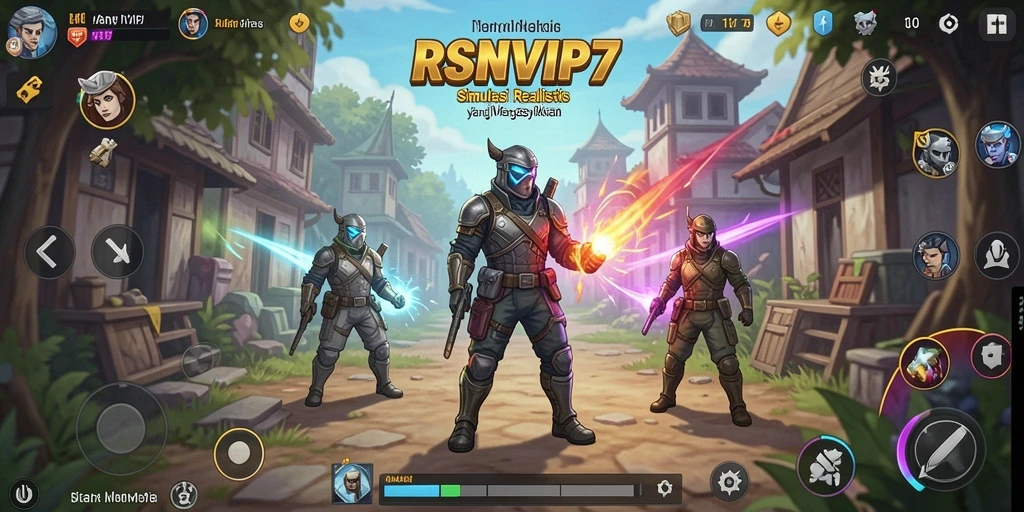 Screenshot utama RSNVIP7 menampilkan gameplay simulasi yang seru.